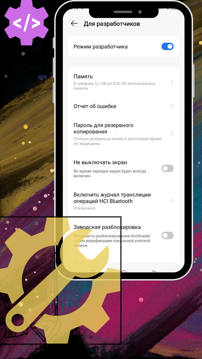 режим разработчика