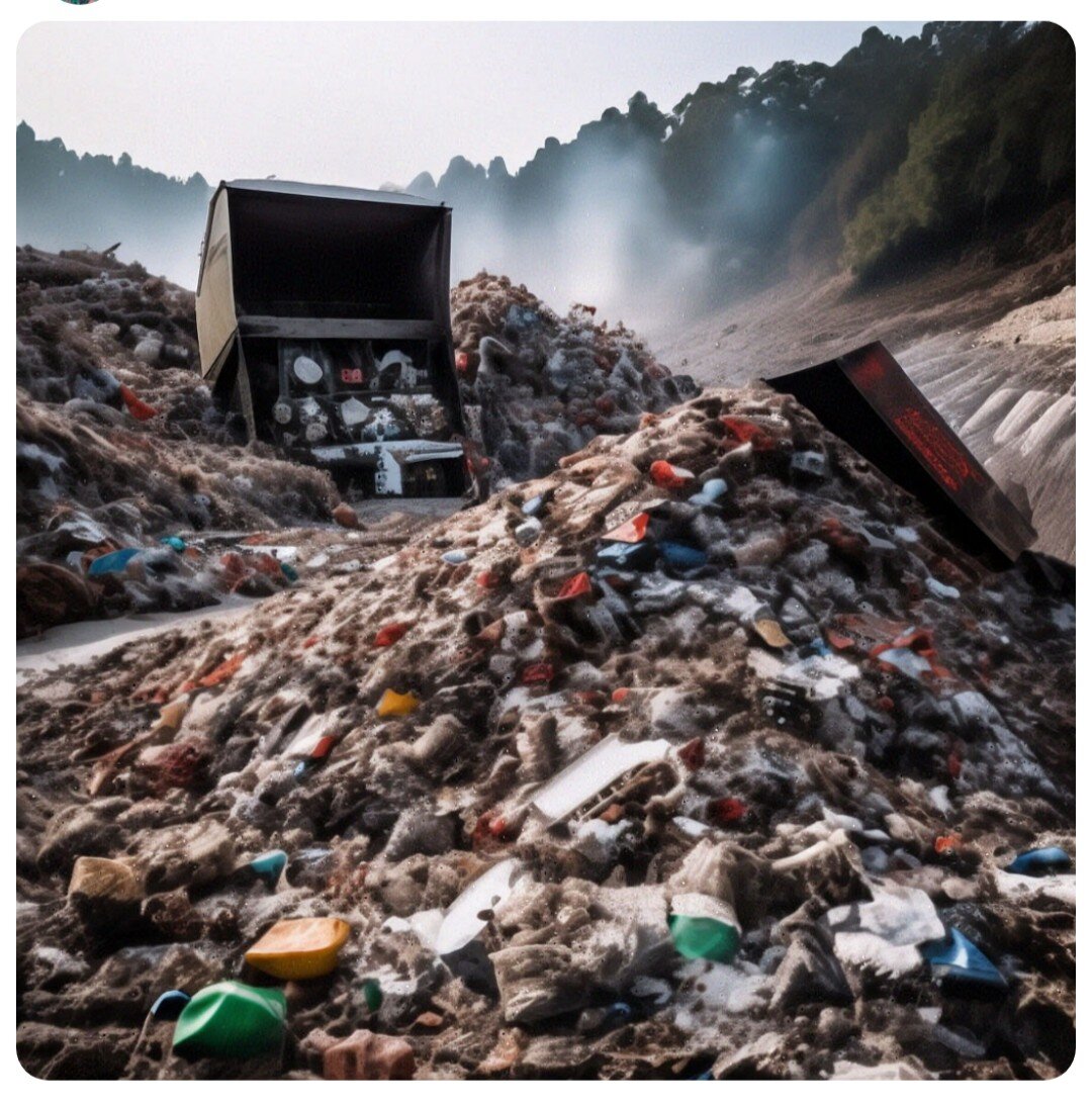 Свалка отходов 