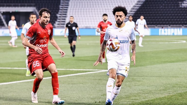    «Зенит» обыграл «Аль-Духаиль» в Кубке равноправия — 2:0.Вячеслав Евдокимов / ФК «Зенит»