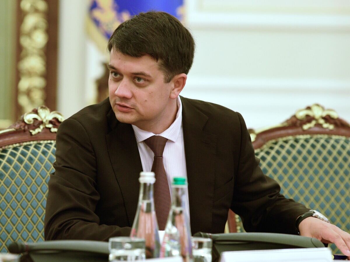    Председатель Верховной рады Дмитрий Разумков © РИА Новости / Стрингер