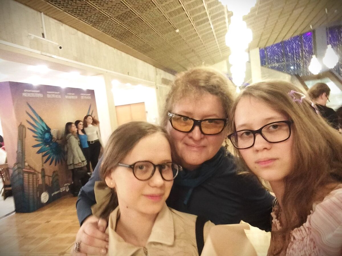 Наше традиционное культпоходное селфи на