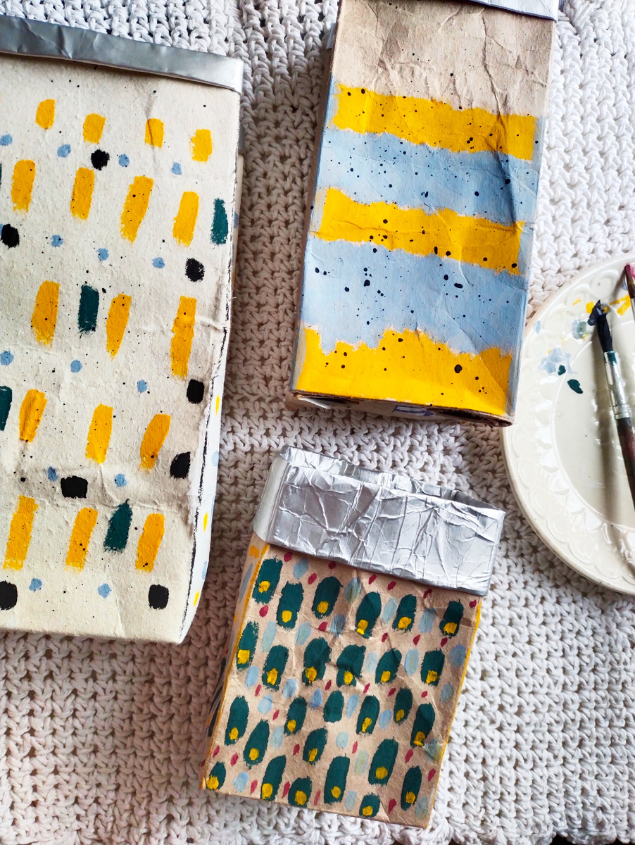 Органайзеры из упаковки тетрапак 