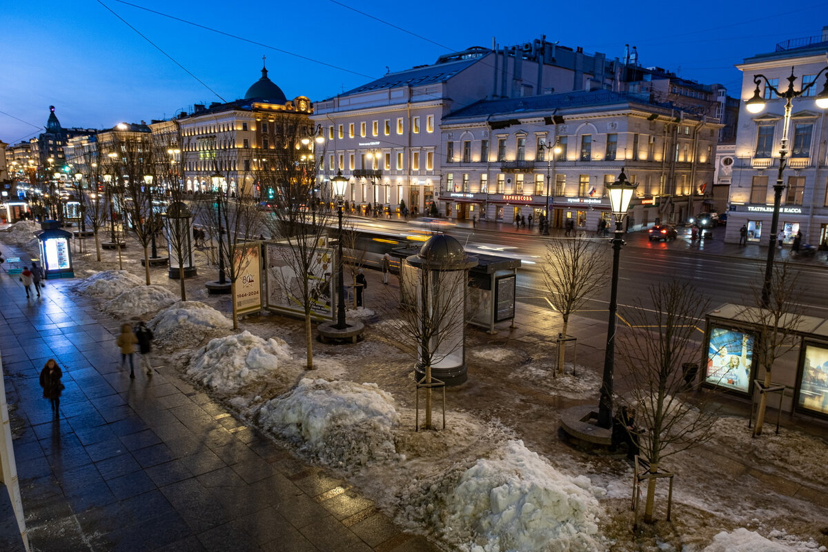 Исаакий мойка Петербург поцелуев мост