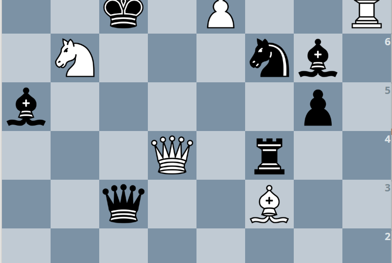 Мат в 1 ход "пашем поле: решение как всегда простое, да быстро не каждый найдет его