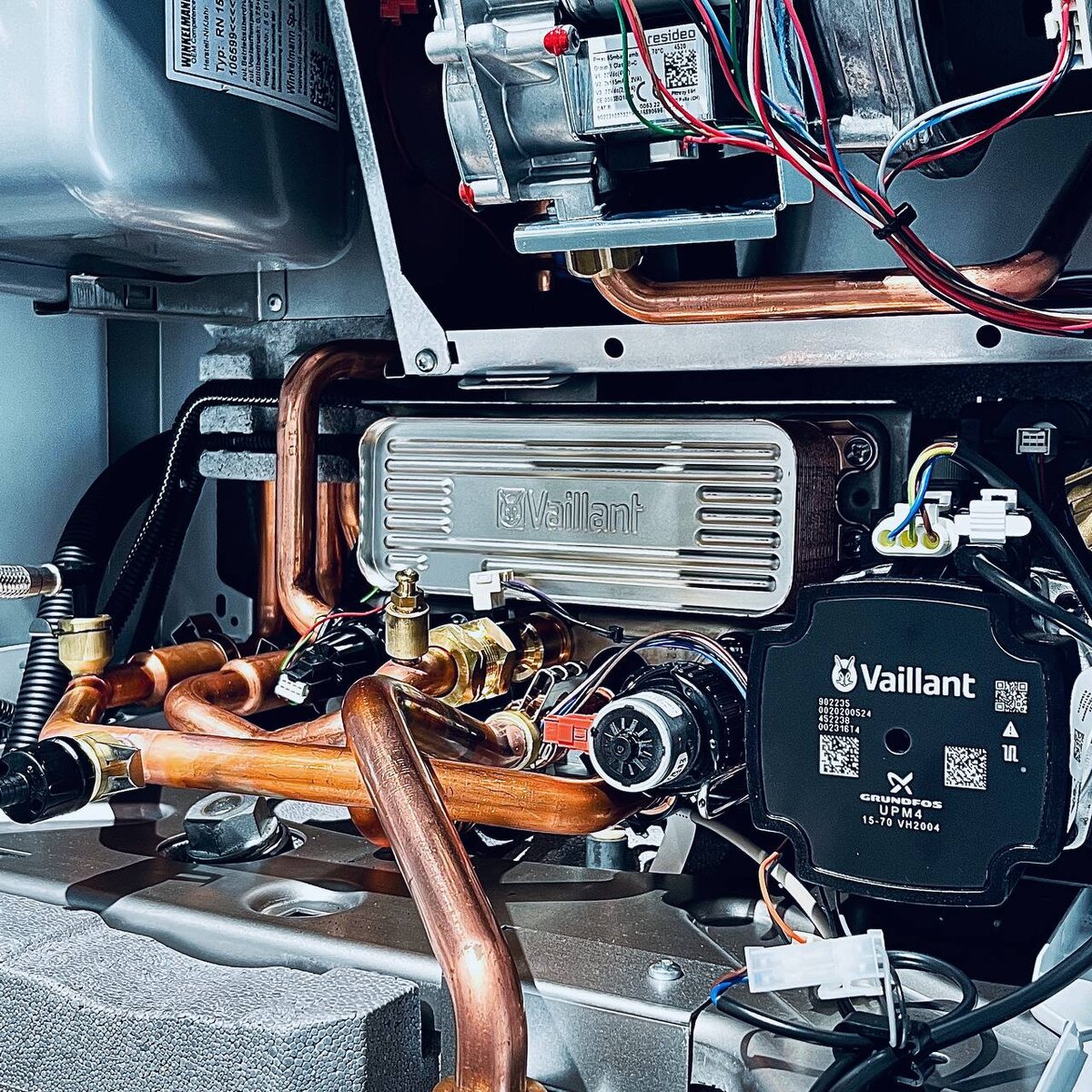 Сердце котла Vaillant ecoCOMPACT.
