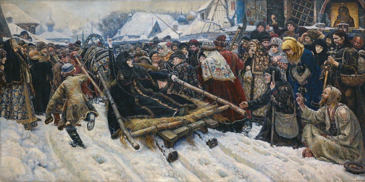 Василий Суриков. Боярыня Морозова. 1887