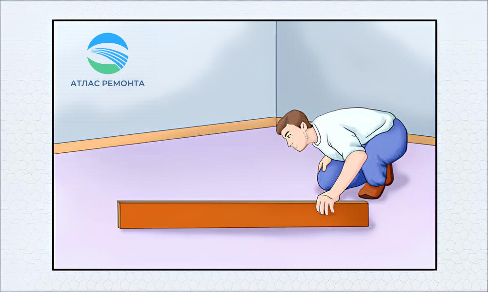 Для проверки поверхности пола можно воспользоваться как длинным уровнем так и правилом, на просвет очень хорошо видны все перепады.