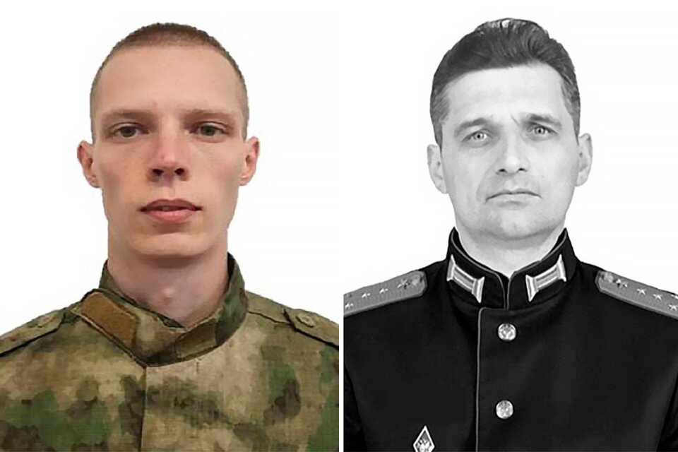    Рядовой Игорь Трофимов и капитан Сергей Гольда Минобороны РФ