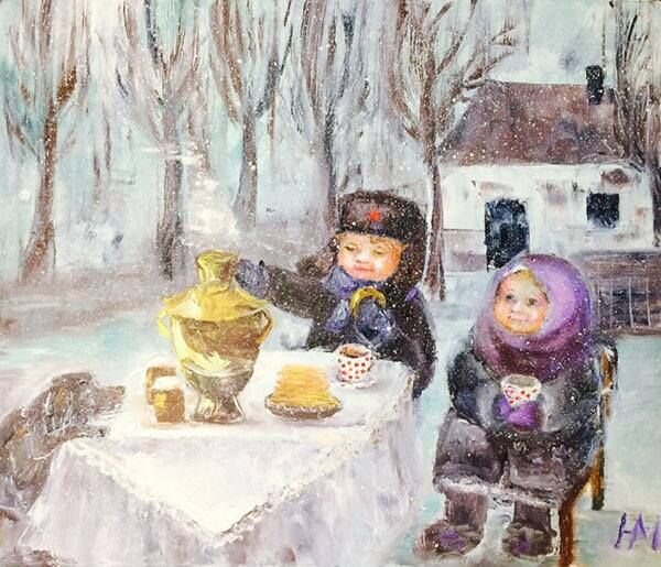 Зимнее чаепитие
