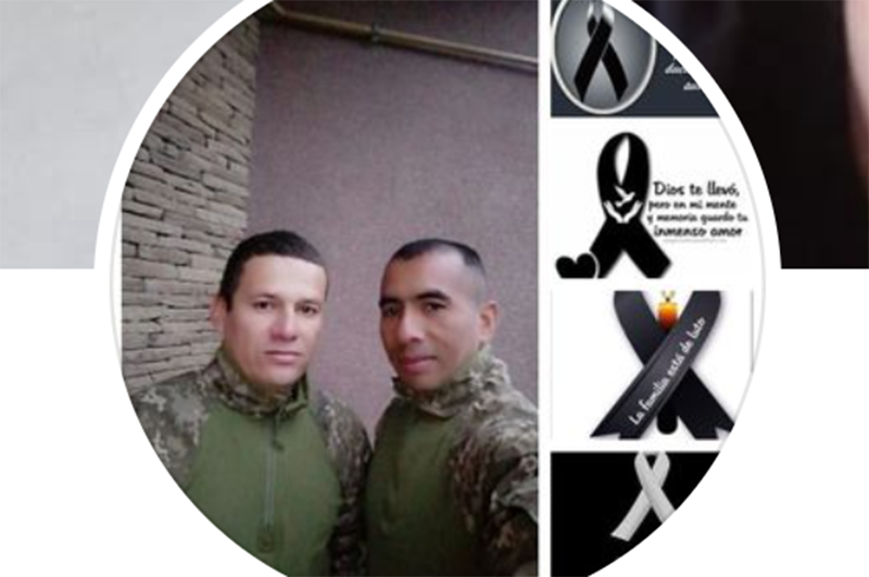    Джайро Бахамон Санчес и Джонатан Чимбако. Фото из соцсетей