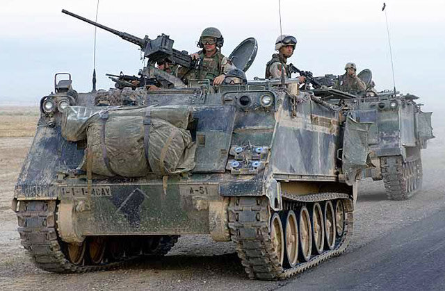 M113 армии США в Ираке (фото из открытых источников)