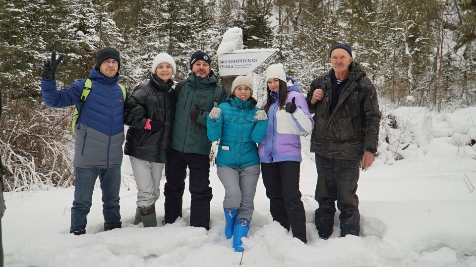 Поход журналистов к каскаду водопадов на реке Шинок Фото: Елена Маслова / "Толк"