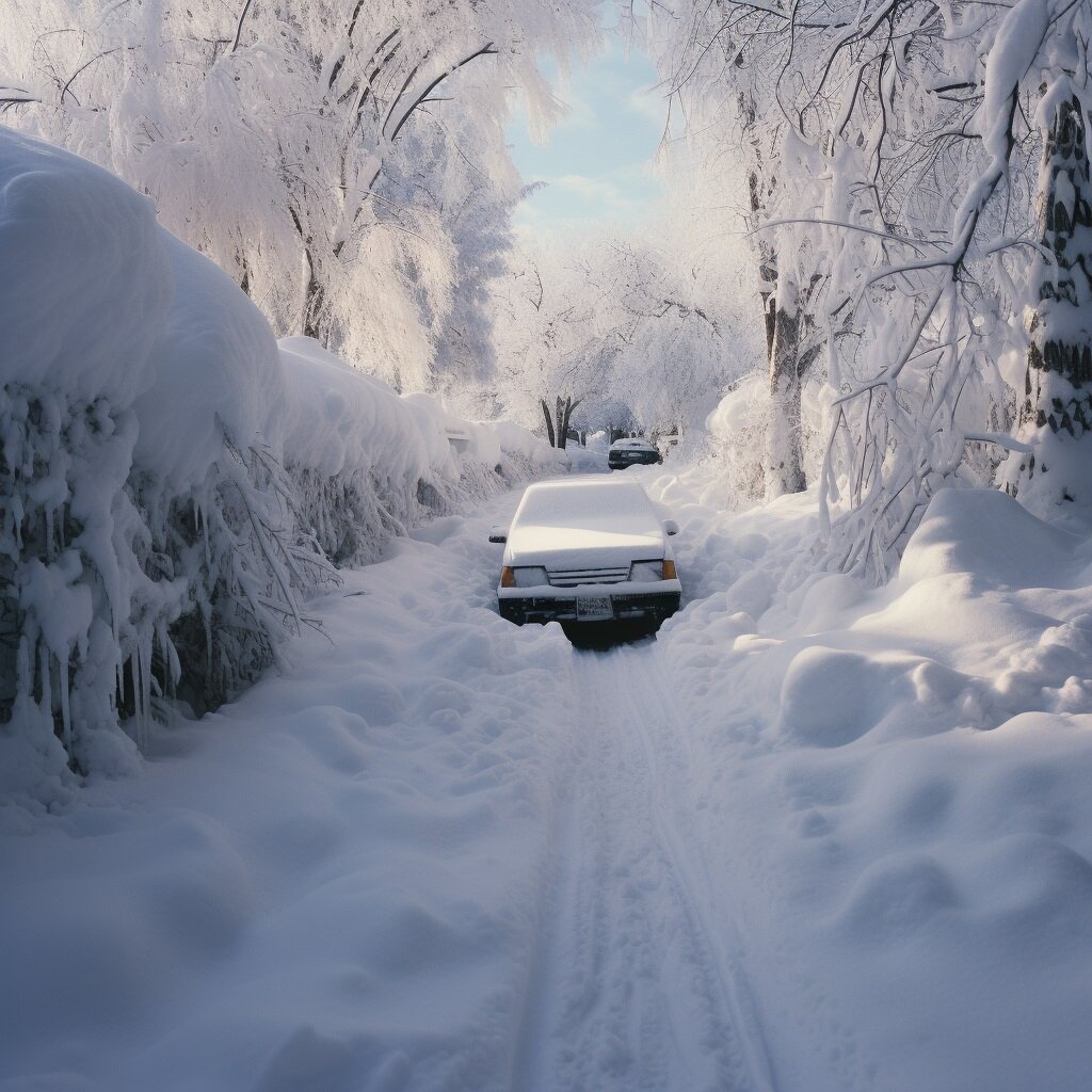 Уборка снега на загородных сельских дорогах может быть сложной из-за нескольких факторов: Обширная территория: Загородные сельские дороги могут быть длинными и протяженными, что увеличивает трудности-2