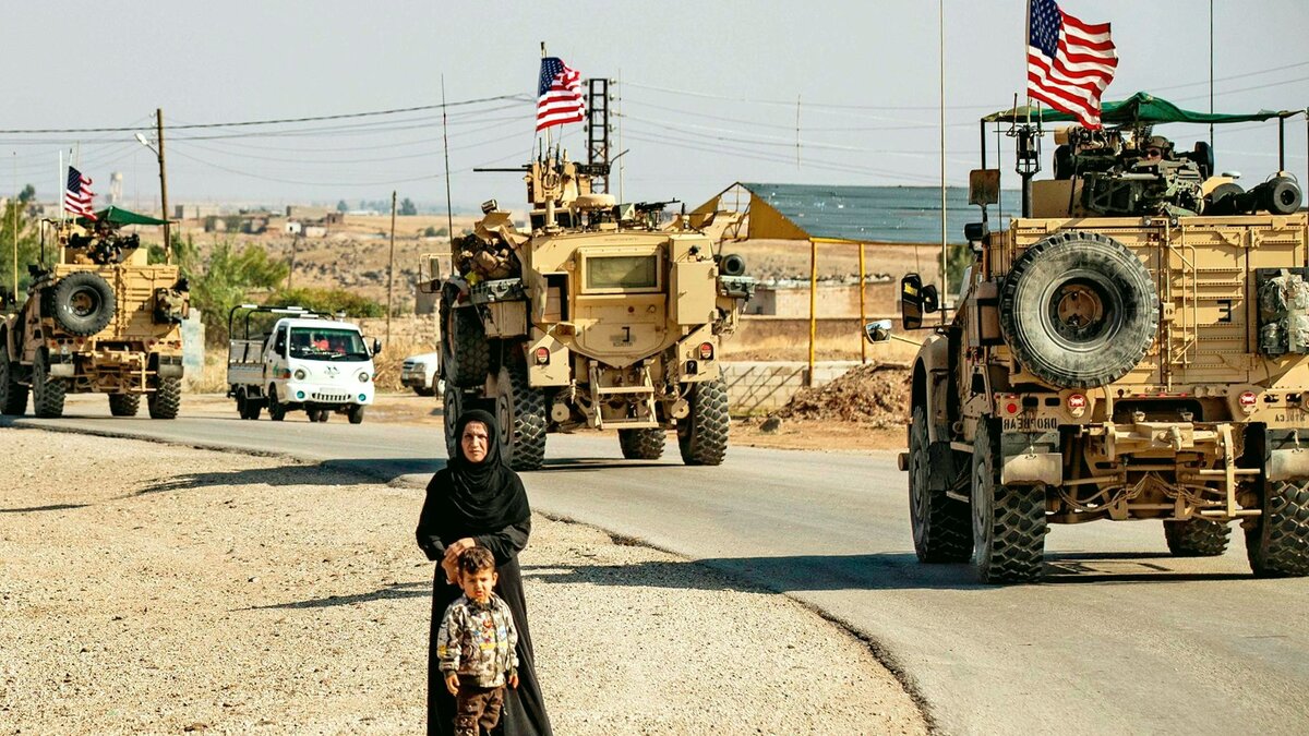 Американские оккупационные войска в Сирии