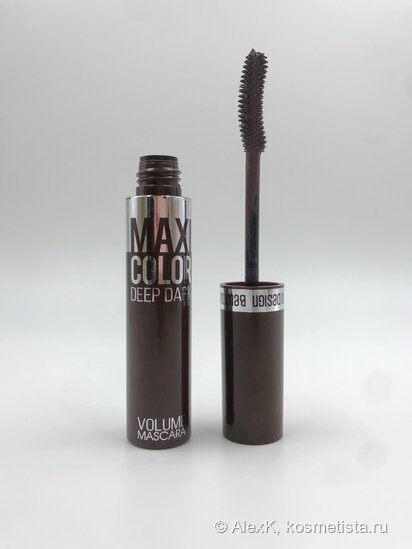 Тушь Belor Design Maxi Color Deep Dark Volume Mascara