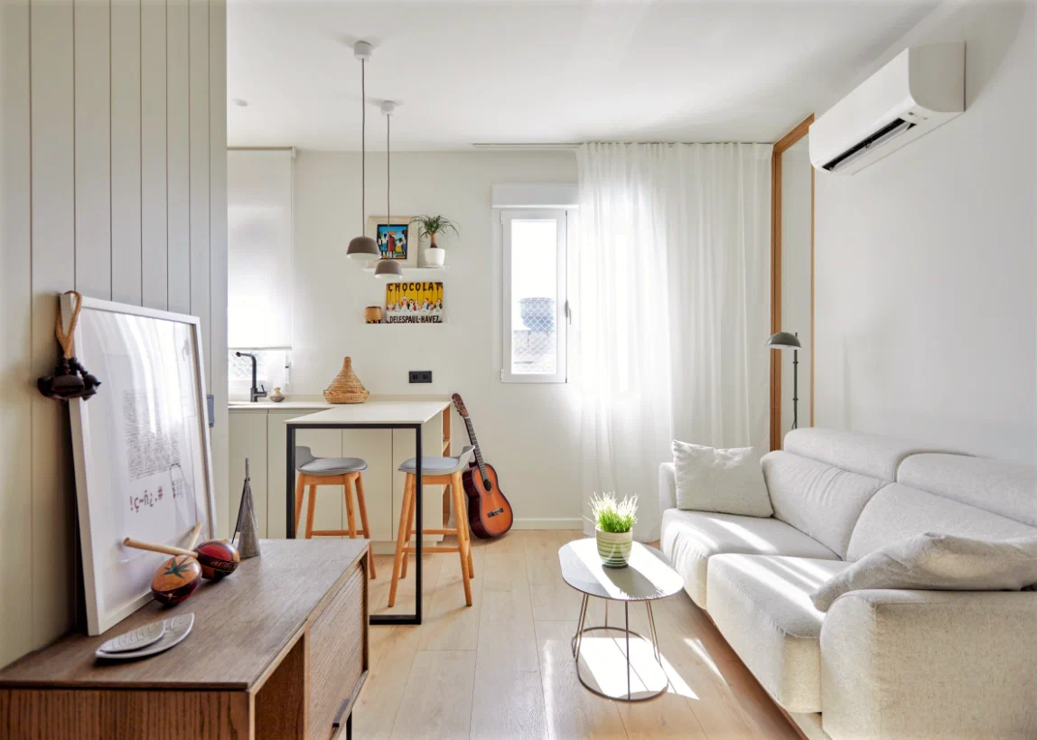 интерьер однокомнатной квартиры. икеа мебель для студии 18 кв. хрущевка однушка в стиле лофт. сканди кухня гостиная икеа. интерьер квартиры студии.