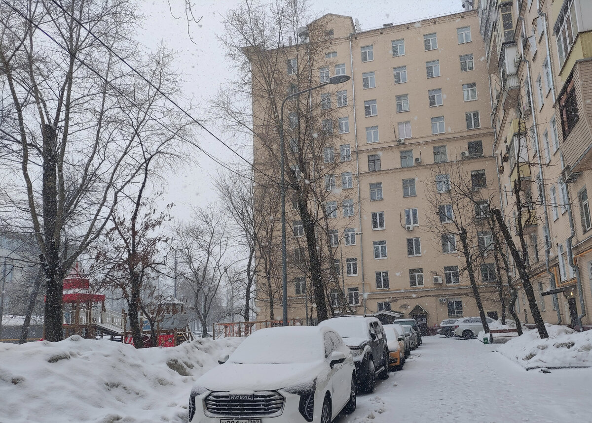 Зима в Москве