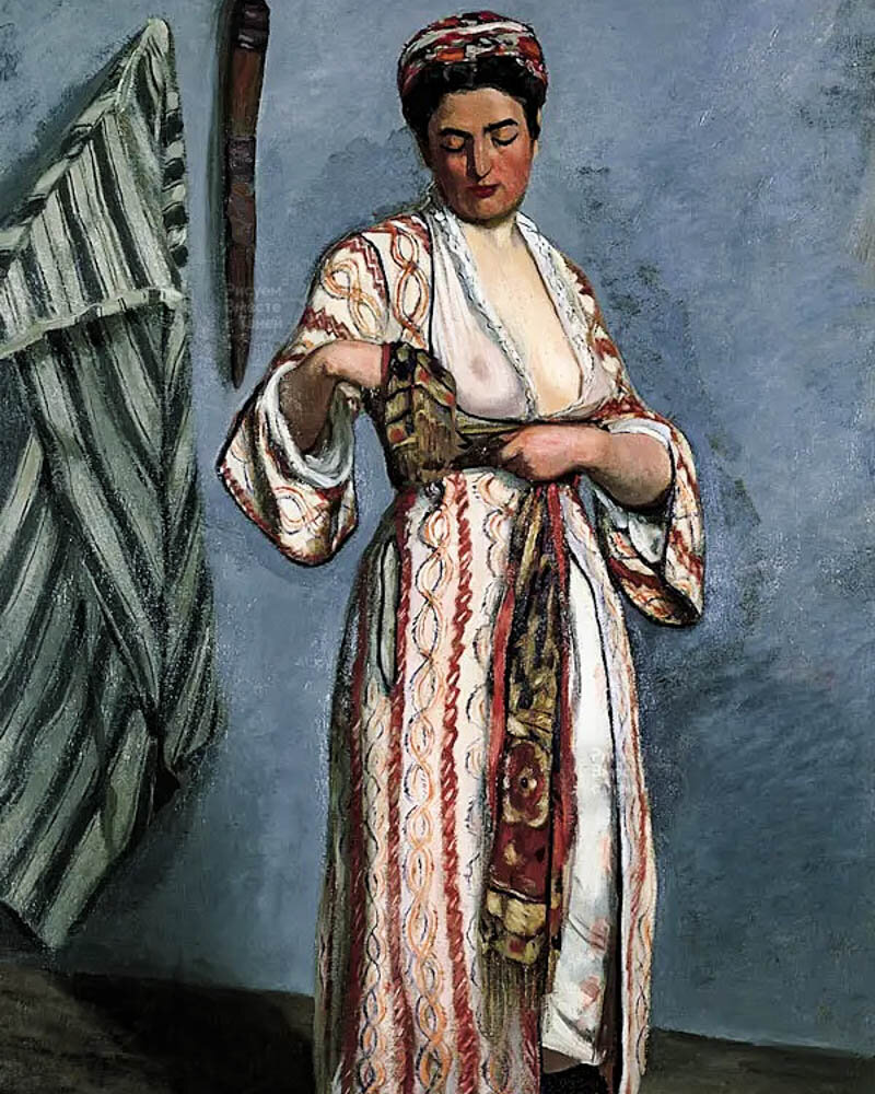 Женщина в мавританском костюме 1869
