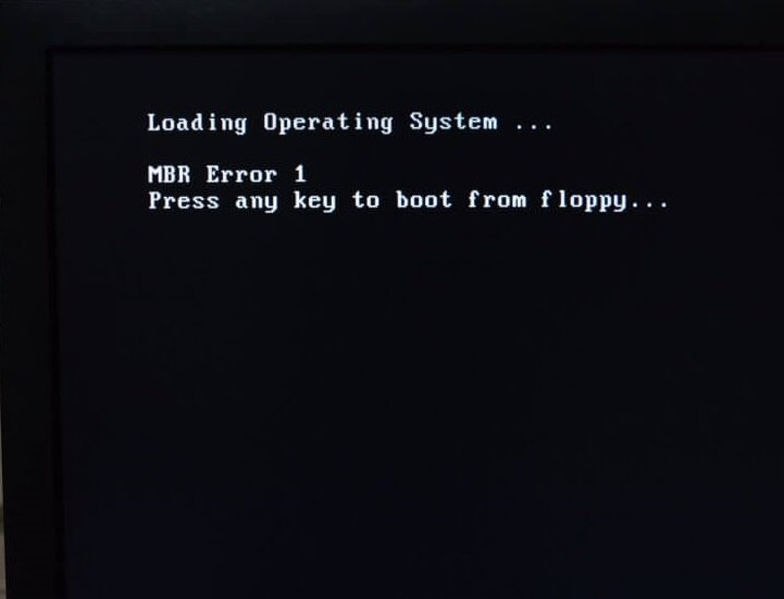 Восстановление Master Boot Record (MBR) Windows