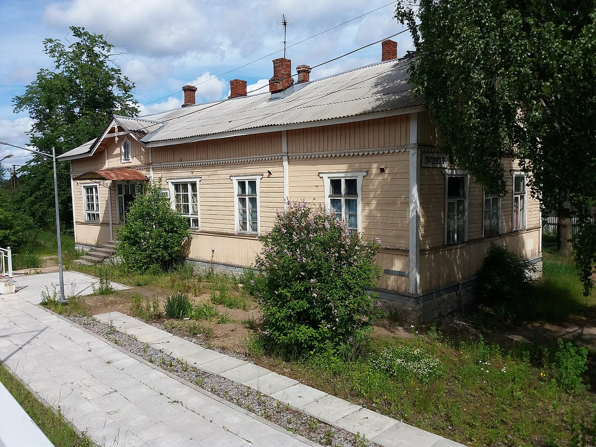 Станция Гвардейское (б. Карисалме). Фото Vikkale