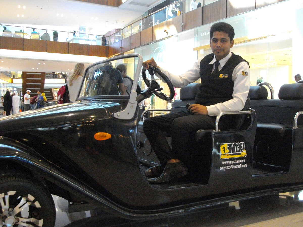 Транспорт в Дубай Молле