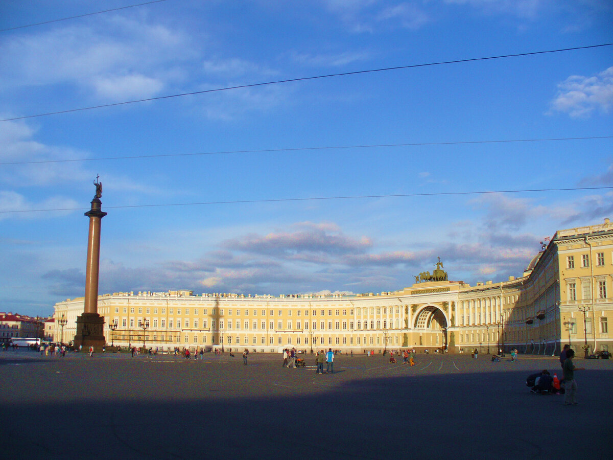 Дворцовая площадь, Санкт-Петербург. Фото автора