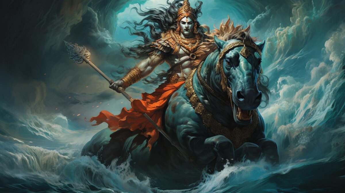 Современное изображение Варуны / oldworldgods.com