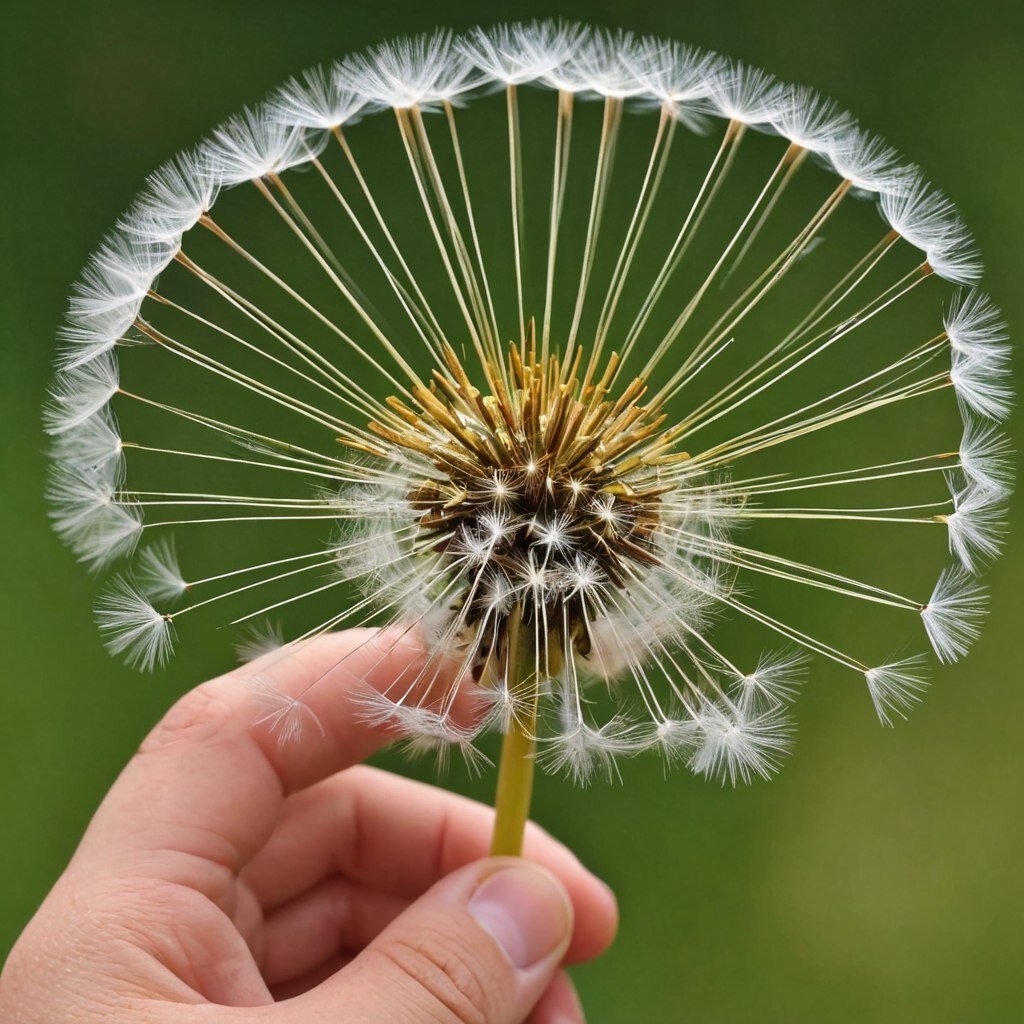 Папусы одуванчика