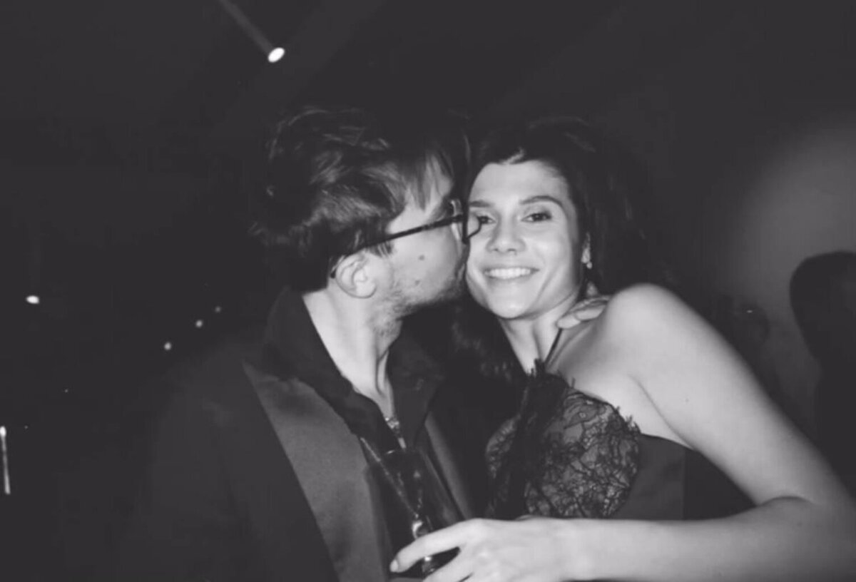    Александр Петров с женой