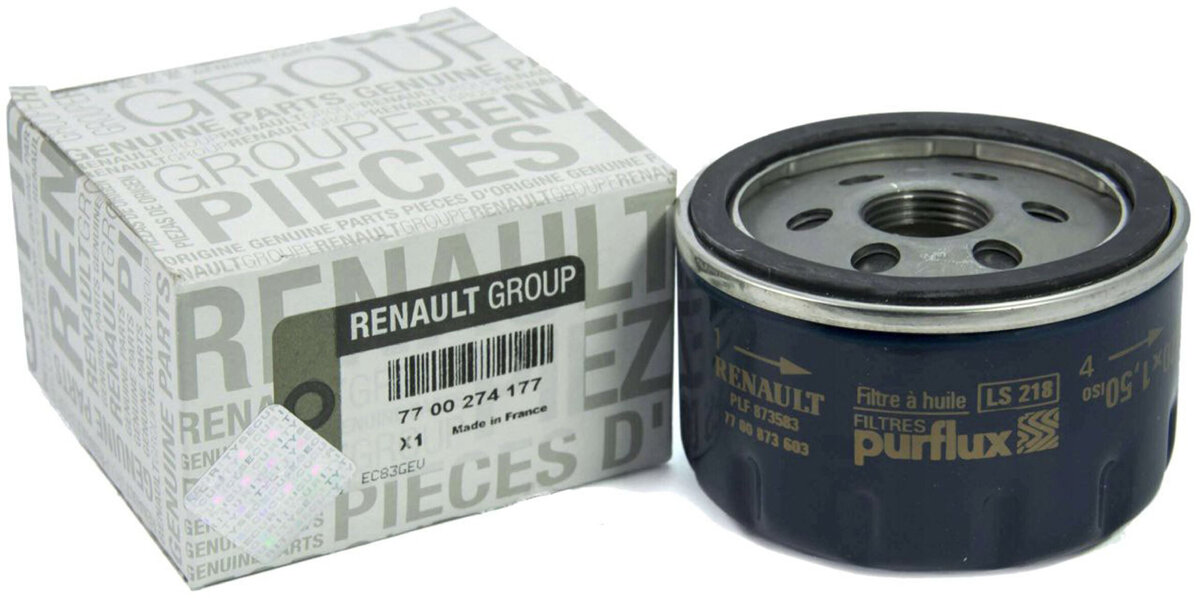Масляный фильтр RENAULT 7700274177