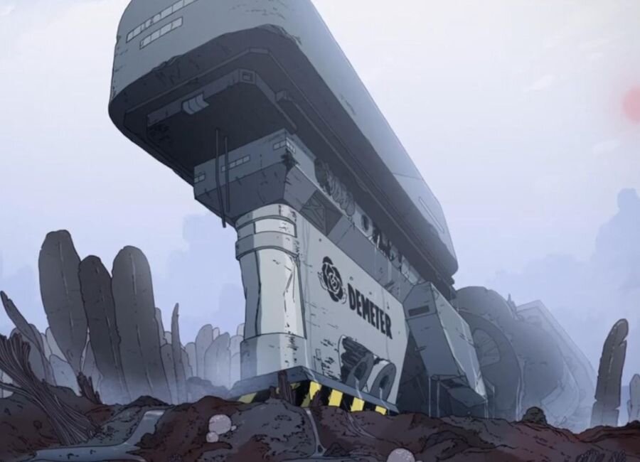 Кадр из мультсериала «Царство падальщиков» (2023 г.)