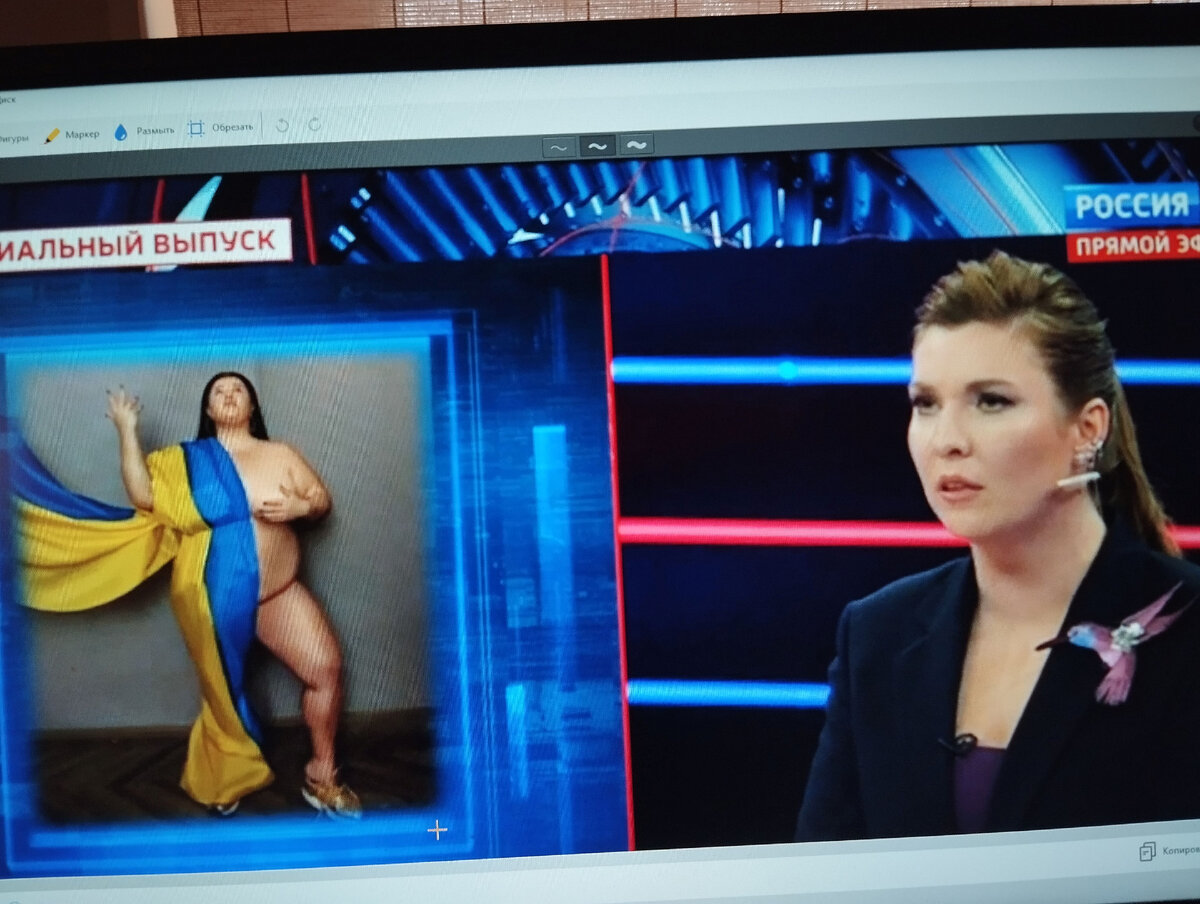 Скабеева - не завидует часом? Дважды показала фото...