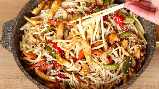 Чоу мейн - китайская жареная лапша (Chow Mein)