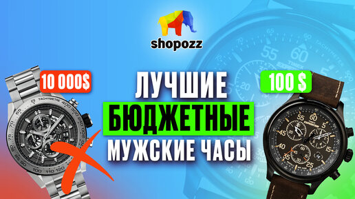 Как выбрать МУЖСКИЕ ЧАСЫ? | Топ 20 БЮДЖЕТНЫХ брендов | SHOPOZZ.RU