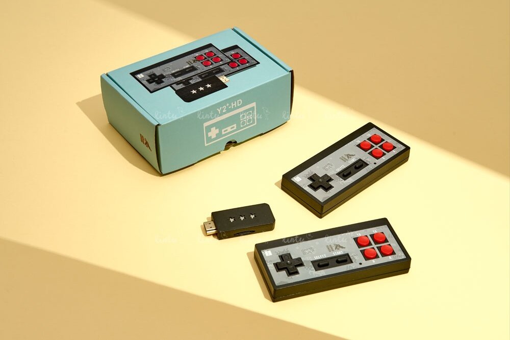 Подарочный набор "Игровая ретро приставка" - «Lintu» - Корпоративные подарки

