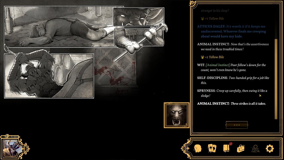 В ключевые моменты можно посмотреть мини-комиксы, сюжет которых тоже зависит от ваших действий