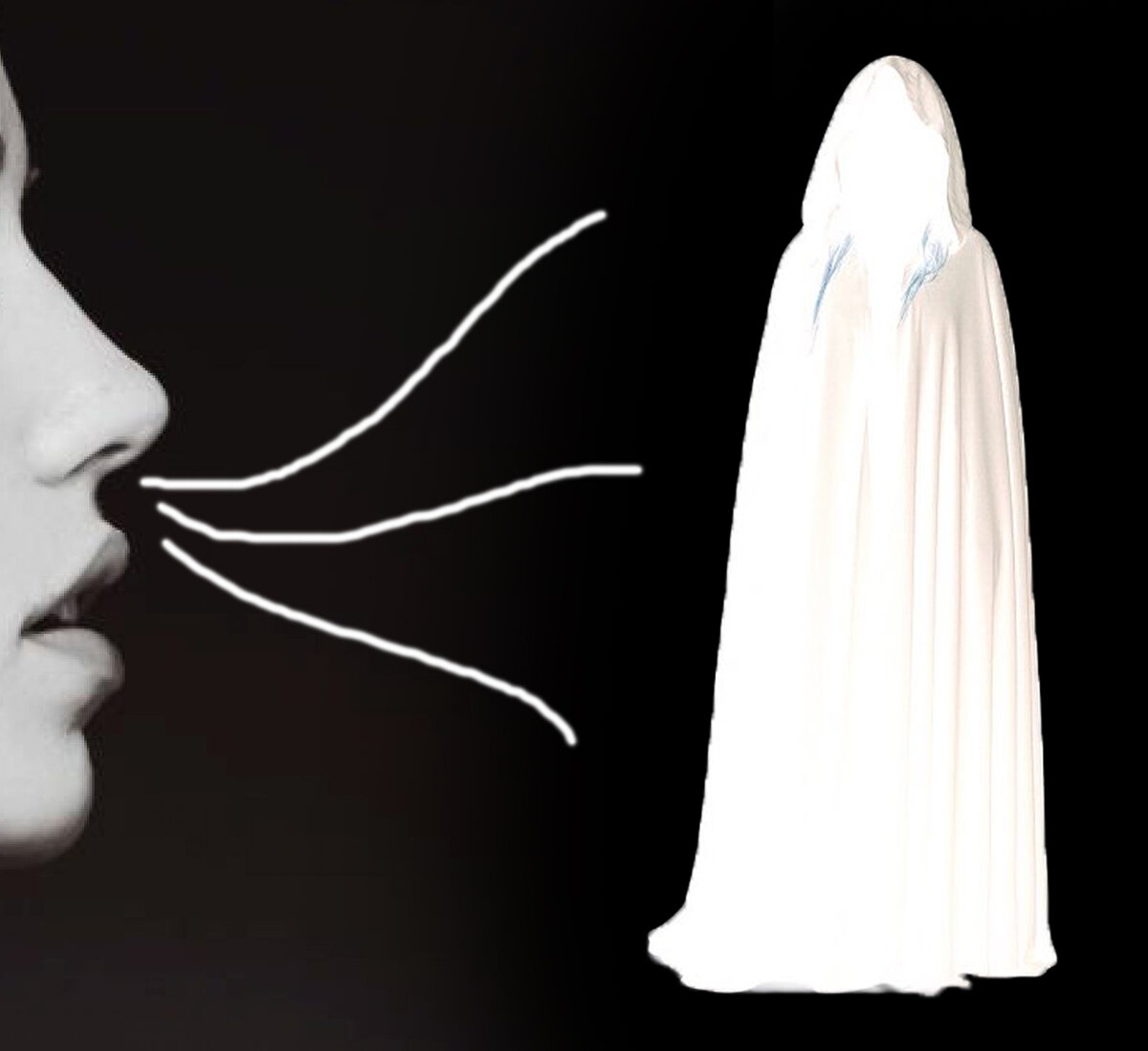 Как определить от чего умер человек по его фото. Яснообоняние.