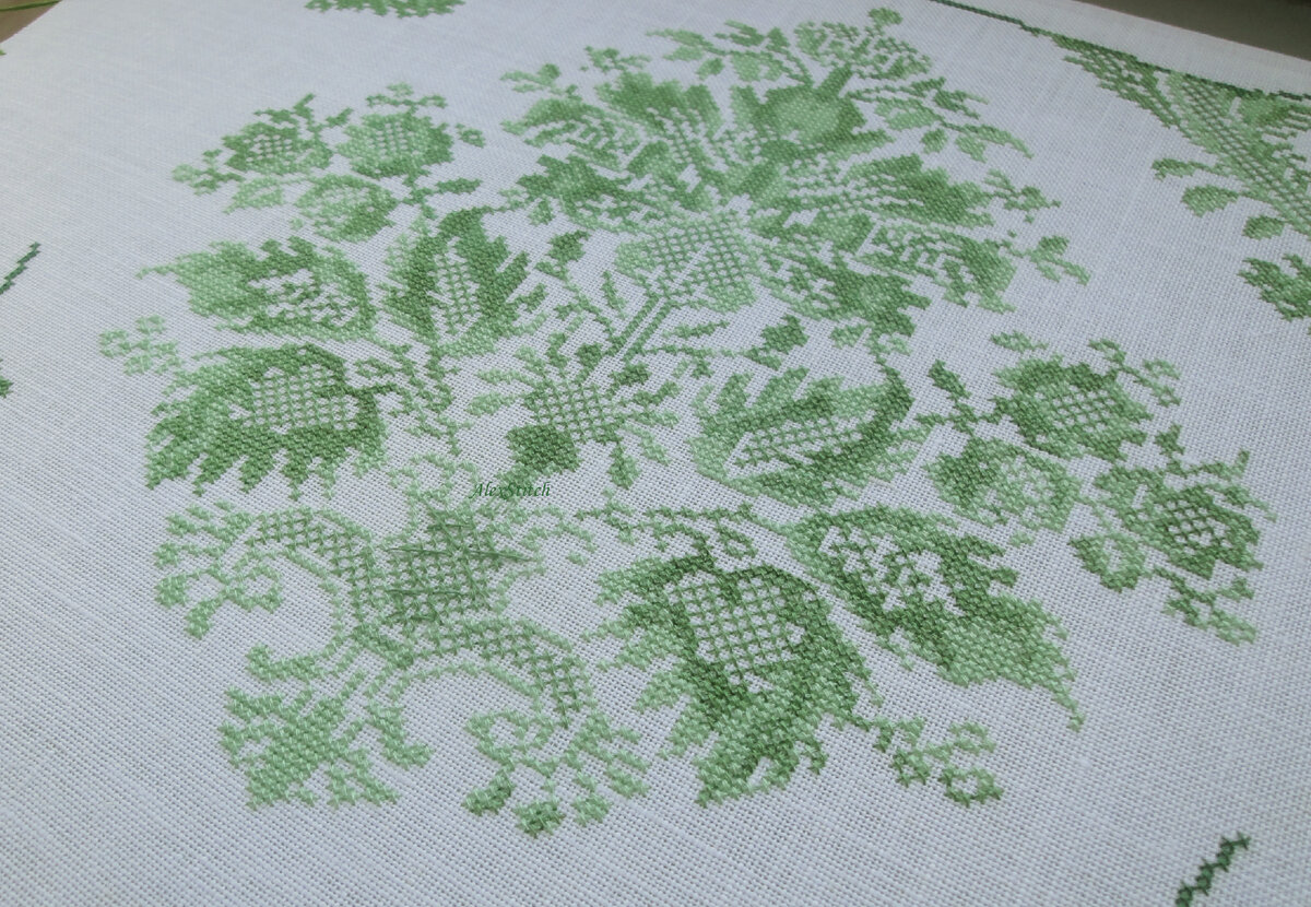 Второй узор по набору Thea Gouverneur 780 "Музей Rijks"