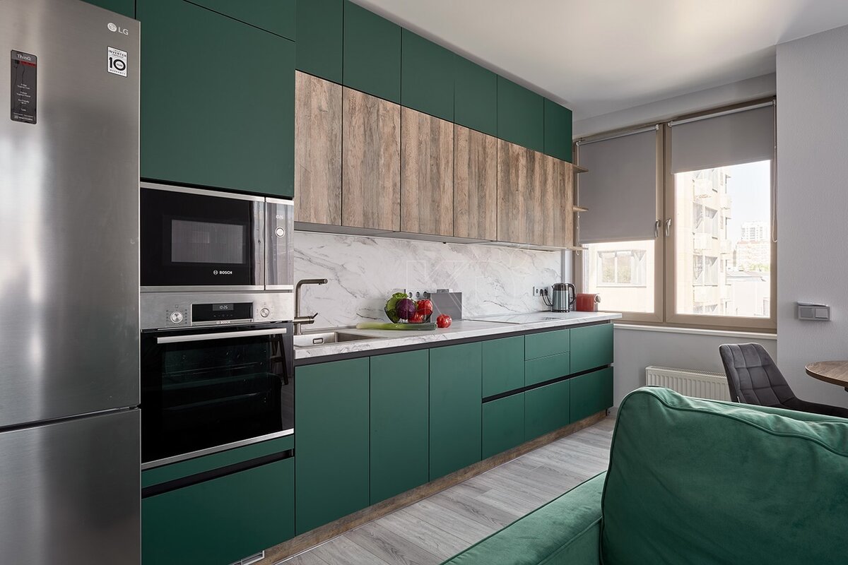 Кухни без ручек лаконичны, современны и стильны