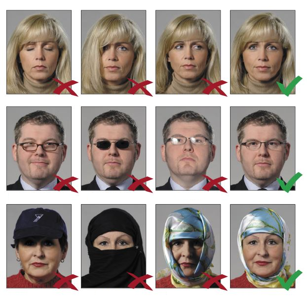 Требование к фото для российского паспорта