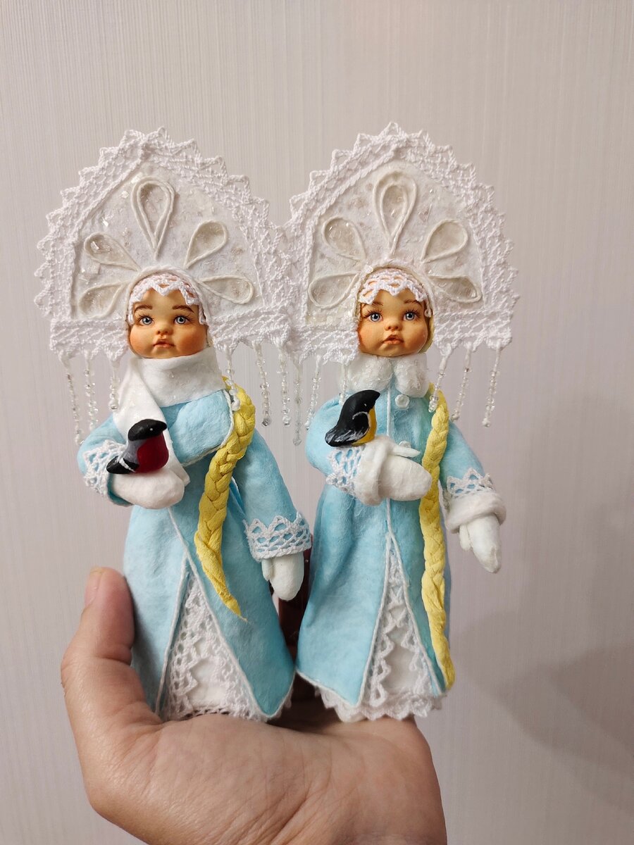 Новогодние ватные игрушки (ВатУшкин дом)