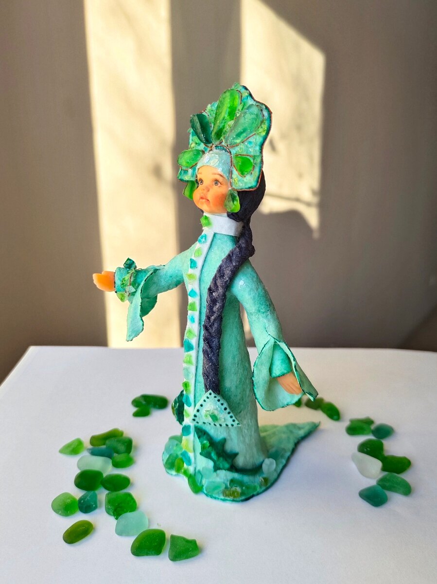 Ватная игрушка Хозяйка Медной горы (ВатУшкин дом)