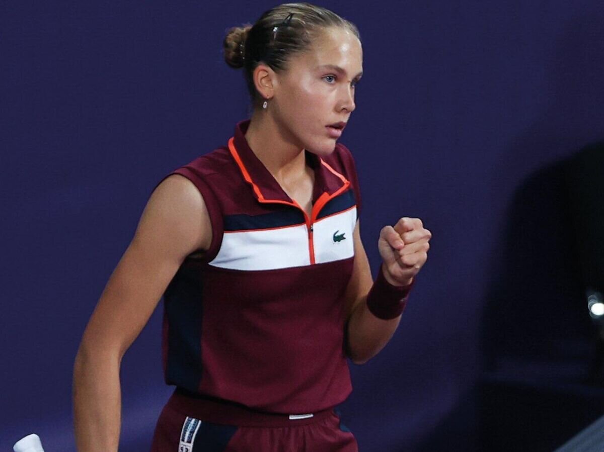    Российская теннисистка Эрика Андреева© Фото : Пресс-служба Open Capfinances Rouen Métropole