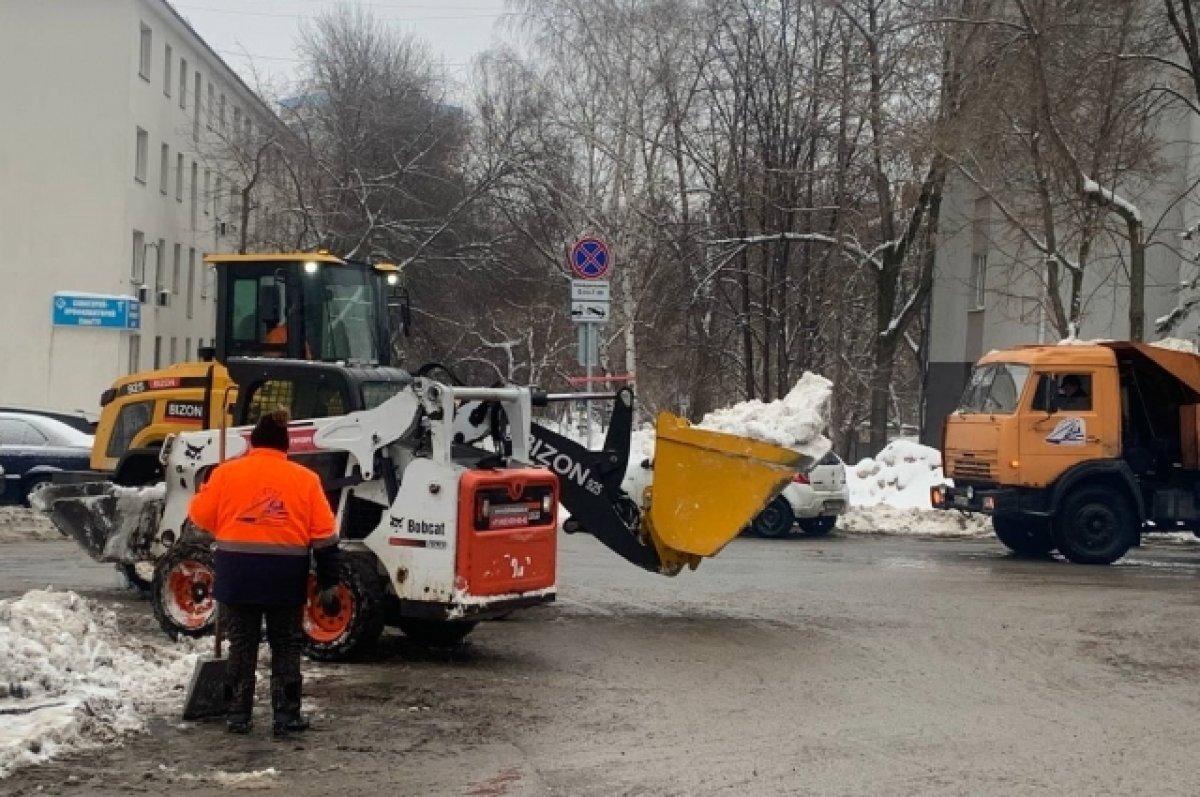    В Самаре не хватает снежных полигонов и снегоуборочной техники