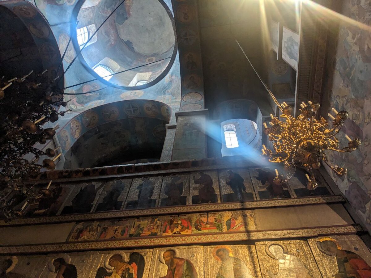 Византийские крестово-купольные своды в Софийском соборе