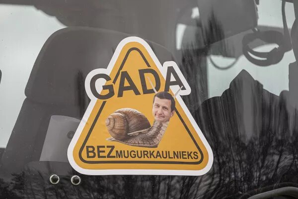 © Public domain / Liepāja fotogrāfijās / Lauksaimnieku protests pulcējas Liepājā