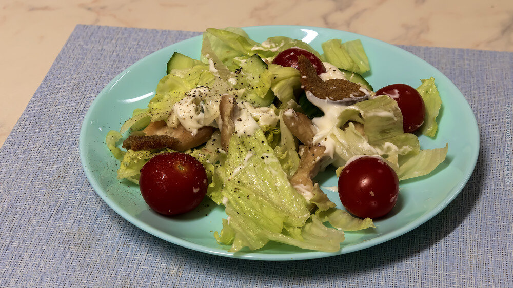 2. Салат "Антицезарь" © NickFW.ru — 30.01.2024г.