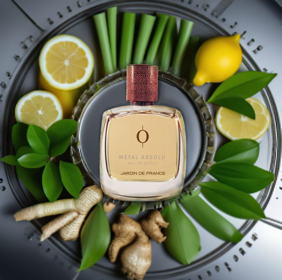 группа: древесные, пряные верхние ноты: лемонграсс, имбирь
средние ноты: зелёный чай, альдегиды
базовые ноты: вирджинский кедр, амбра, ветивер
выпущен в 2016 году
парфюмер: Justine Brivet