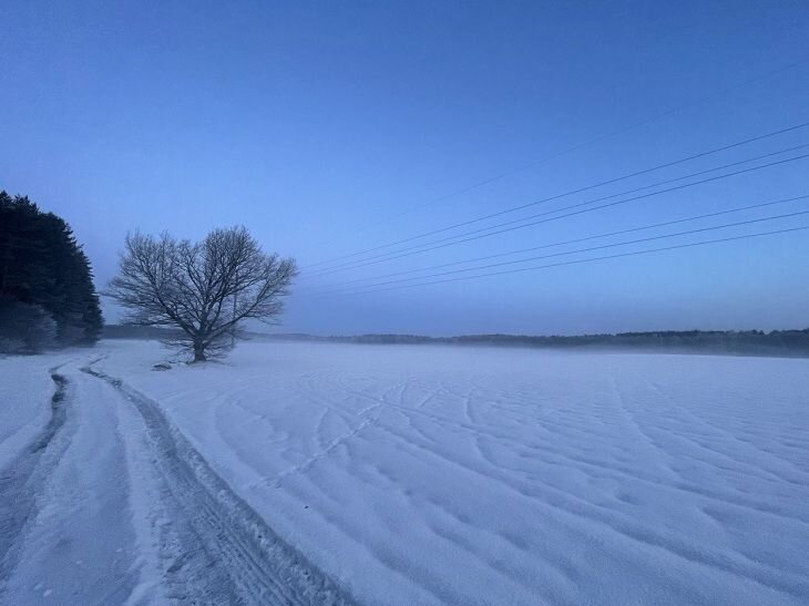    зима