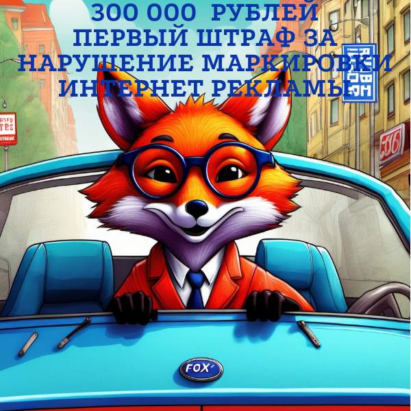 Первый штраф за нарушение правил интернет рекламы получил телеграм канал "Лиса рулит"